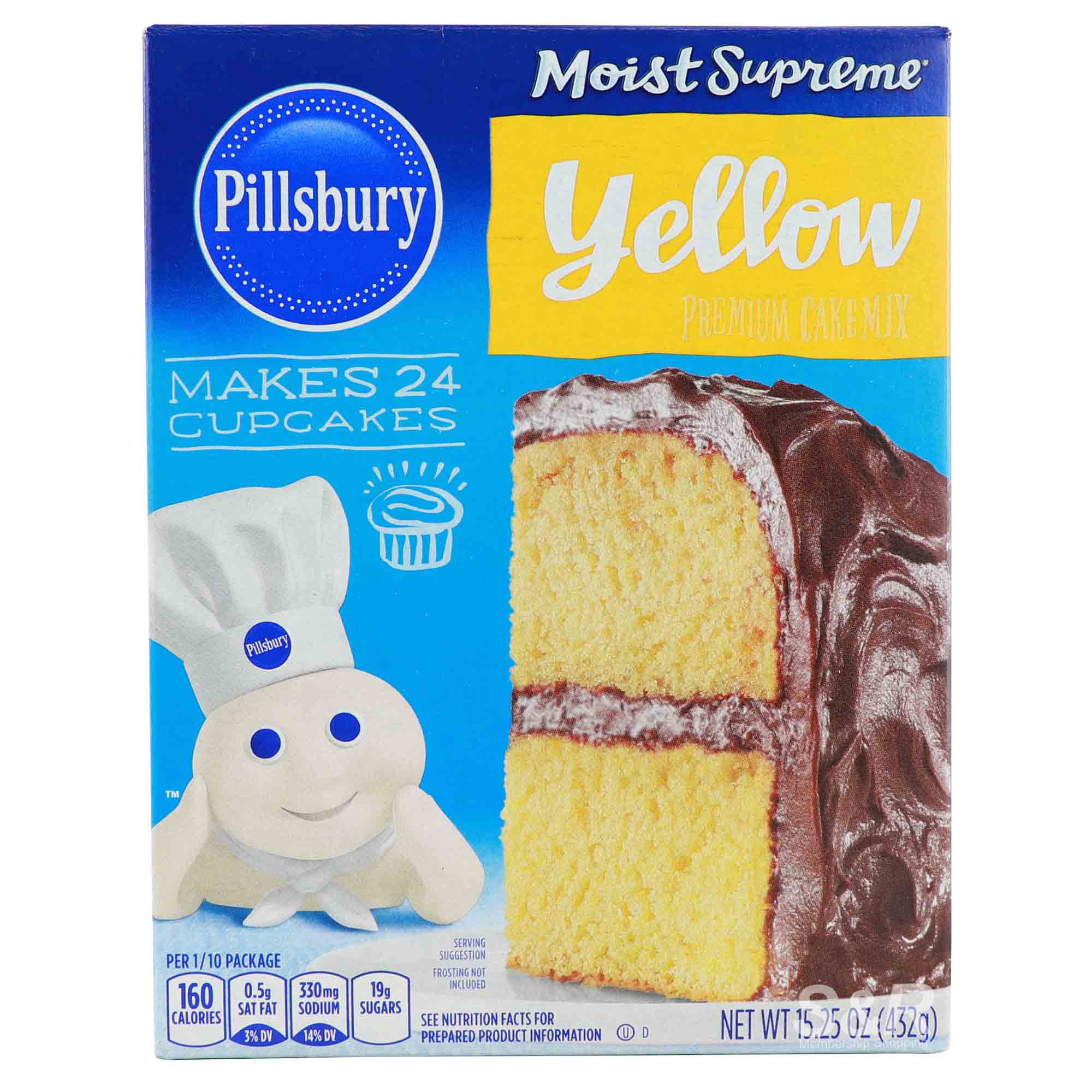 Pillsbury Moist Supreme Yellow Premium Cake Mix 432g Pillsbury Moist Supreme Yellow Premium Cake Mix 432g